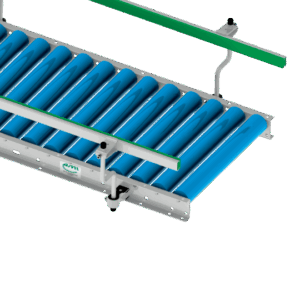 Leichtlaufrollenbahn - Seitenführung C-Profil 28x12 mm mit Werkstoff ”S“